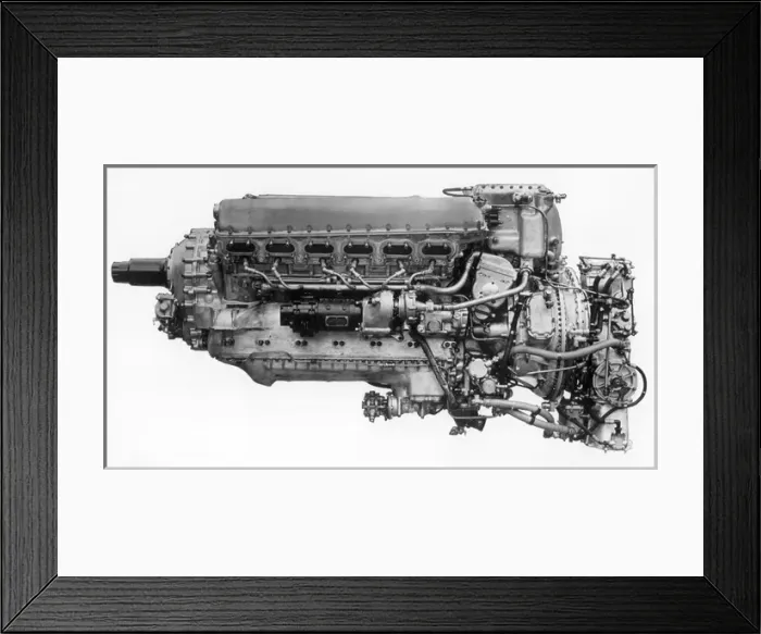 Framed Print : Rolls Royce Merlin 113 Port side Framed Print : Rolls Royce Merlin 113 Port side