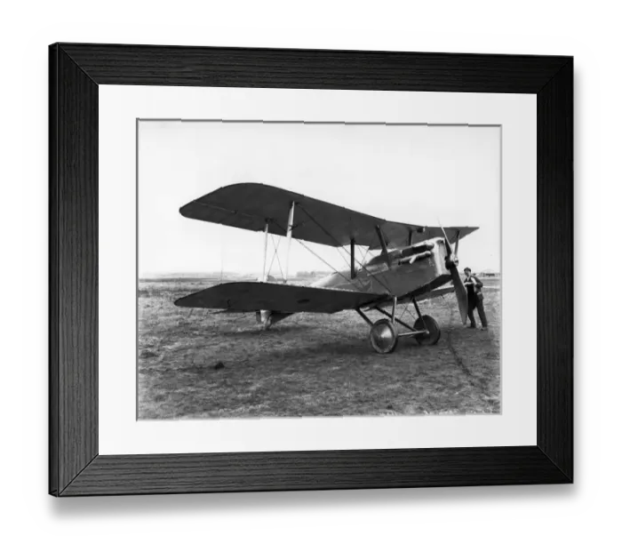 Framed Print : Royal Aircraft Factory SE5 at Farnborough in 1916 Framed Print : Royal Aircraft Factory SE5 at Farnborough in 1916