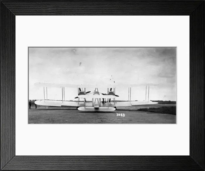 Framed Print : Vickers Vimy Commercial Rear view Framed Print : Vickers Vimy Commercial Rear view