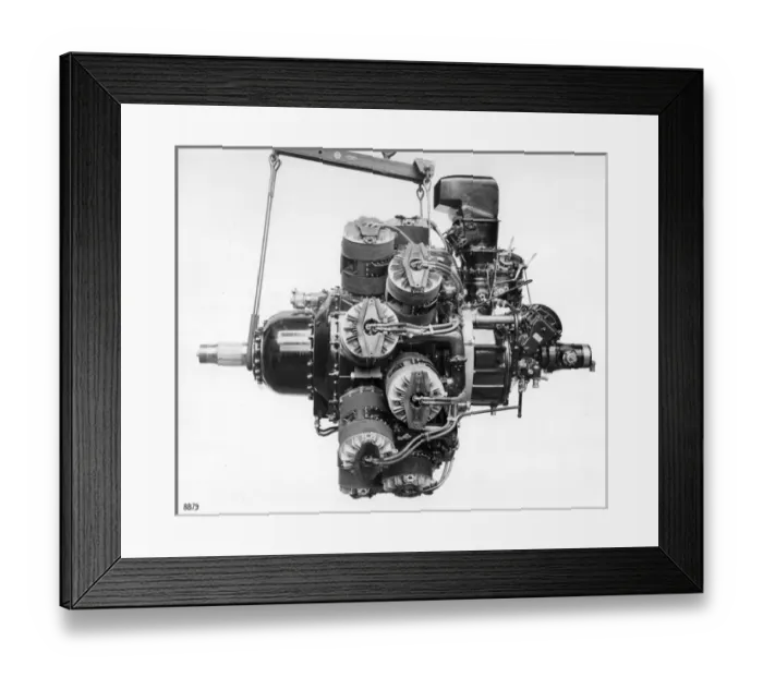 Framed Print : Bristol Hercules III 14-cylinder radial Port side Framed Print : Bristol Hercules III 14-cylinder radial Port side