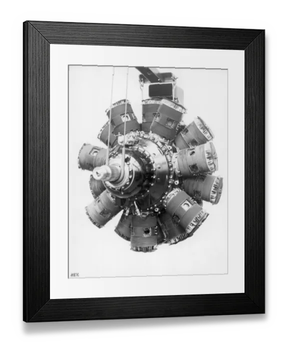 Framed Print : Bristol Hercules III 14-cylinder radial Front port view Framed Print : Bristol Hercules III 14-cylinder radial Front port view