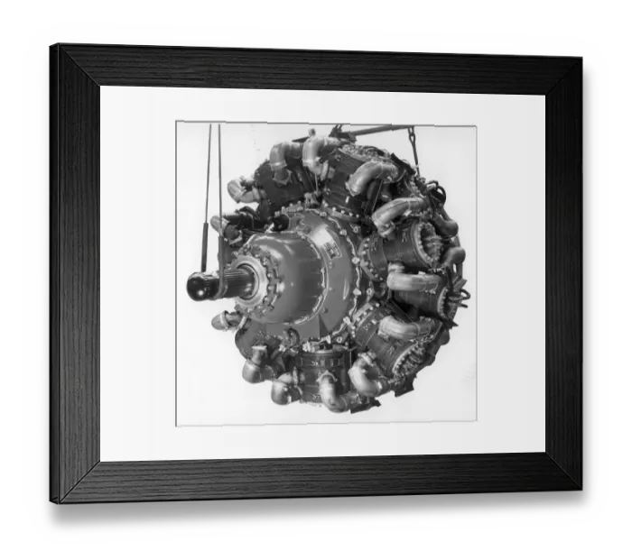 Framed Print : Bristol Hercules 734 14-cylinder radial Front port view Framed Print : Bristol Hercules 734 14-cylinder radial Front port view