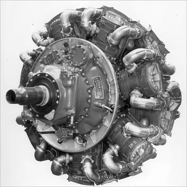 Bristol Hercules 736 14-cylinder radial Front port view
