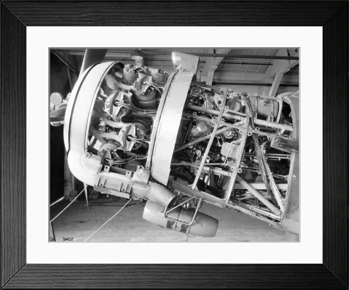Framed Print : Bristol Hercules X 14-cylinder radial installation Framed Print : Bristol Hercules X 14-cylinder radial installation