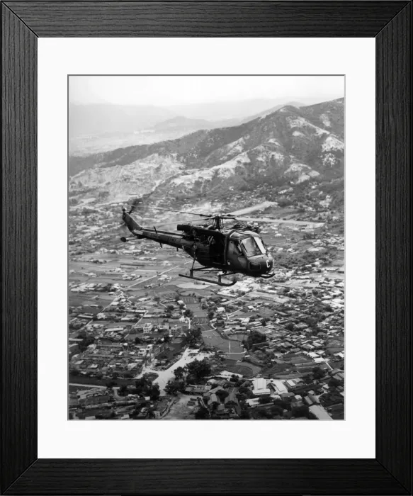 Framed Print : Westland Scout AH1