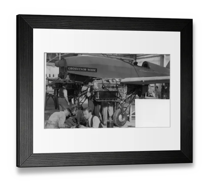 Framed Print : The third de Havilland DH88 Comet G-ACSS Grosvenor House