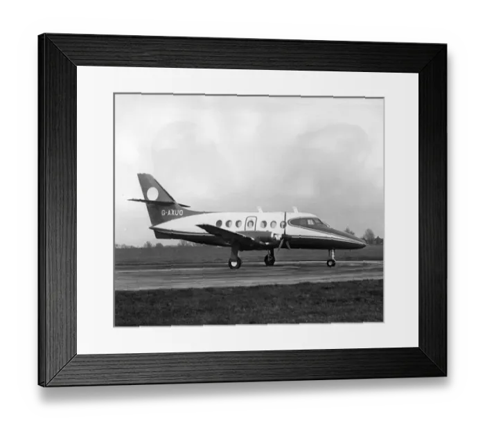 Framed Print : Handley Page HP137 Jestream G-AXUO of Air Wasteels Framed Print : Handley Page HP137 Jestream G-AXUO of Air Wasteels