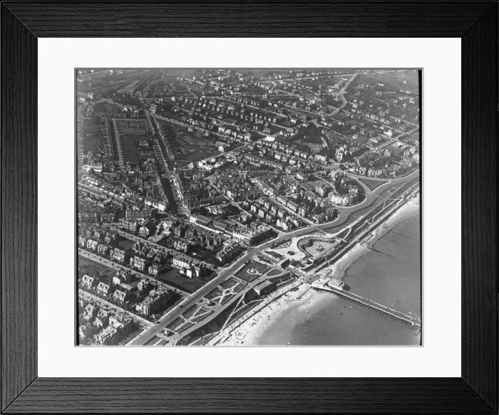 Framed Print : Clacton O E Simmonds aerial view Framed Print : Clacton O E Simmonds aerial view
