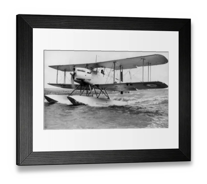 Framed Print : A production Fairey Seafox taxies on the Solent Framed Print : A production Fairey Seafox taxies on the Solent