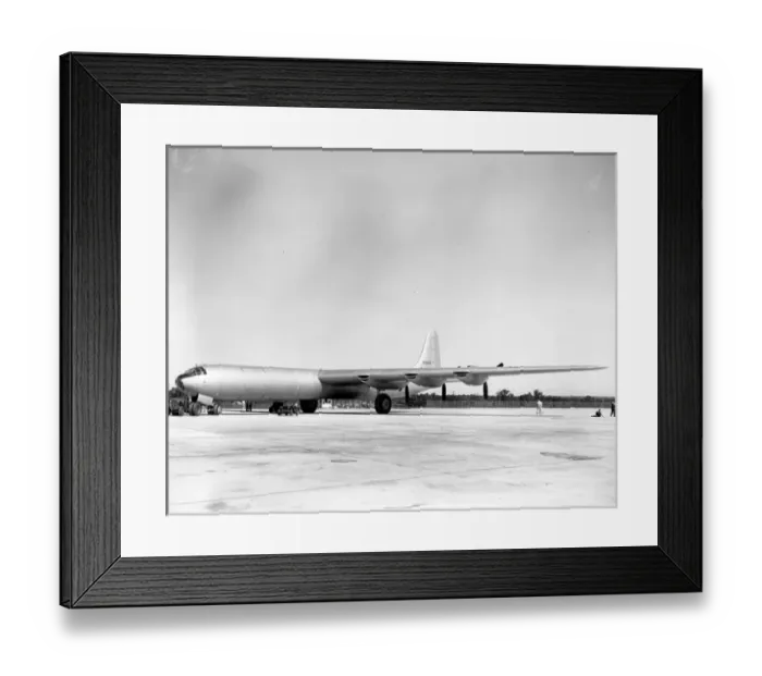 Framed Print : The first Convair XB-36 42-13570 before test flights Framed Print : The first Convair XB-36 42-13570 before test flights