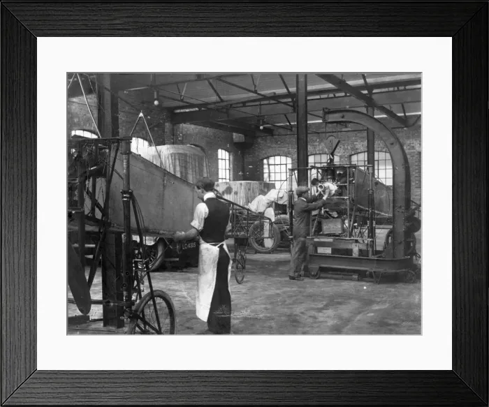 Framed Print : Bleriot monoplanes owned by Messrs Gilmore and Radley Framed Print : Bleriot monoplanes owned by Messrs Gilmore and Radley