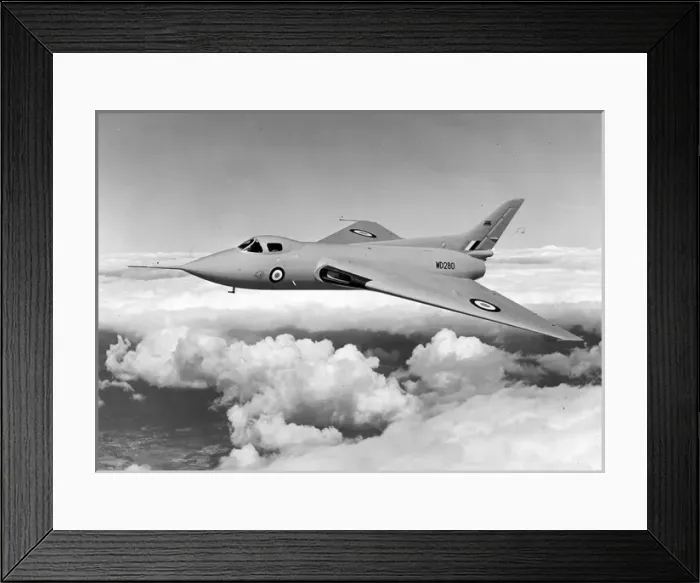 Framed Print : Avro 707A WD280