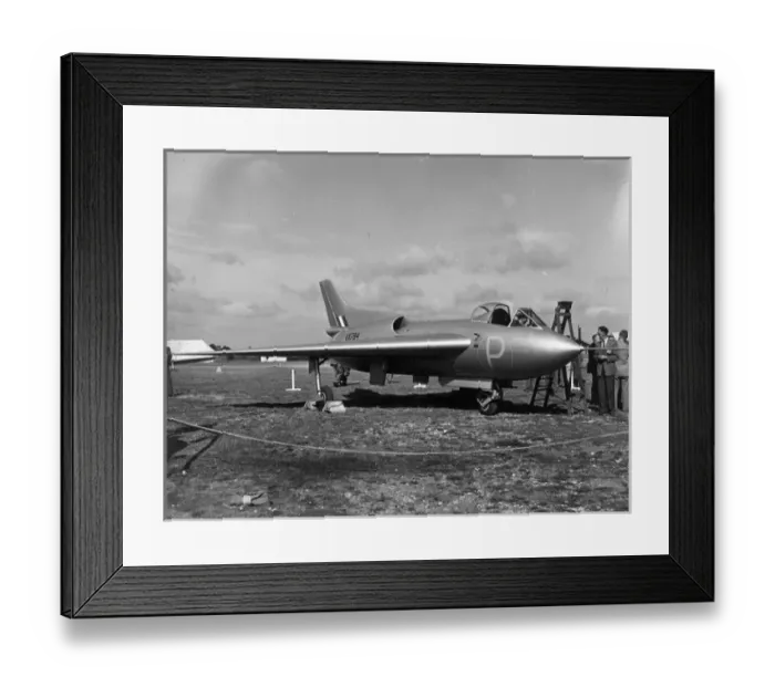 Framed Print : The first Avro 707B VX784 at Farnborough in September 1949 Framed Print : The first Avro 707B VX784 at Farnborough in September 1949