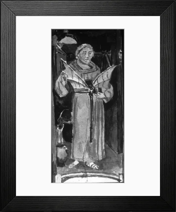 Framed Print : Elmerus of Malmesbury 1066 Framed Print : Elmerus of Malmesbury 1066