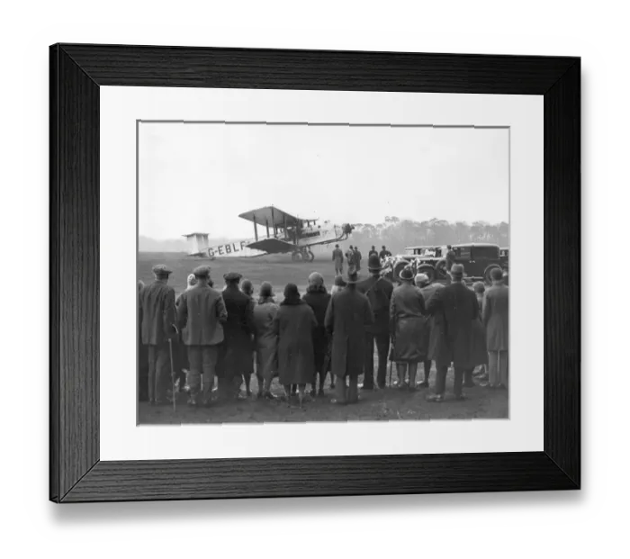 Framed Print : The Prince of Wales and Duke of Kent in Armstrong Whitworth Framed Print : The Prince of Wales and Duke of Kent in Armstrong Whitworth