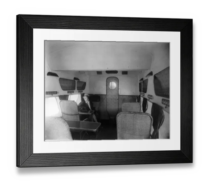 Framed Print : Armstrong Whitworth AW15 Atalanta cabin Framed Print : Armstrong Whitworth AW15 Atalanta cabin