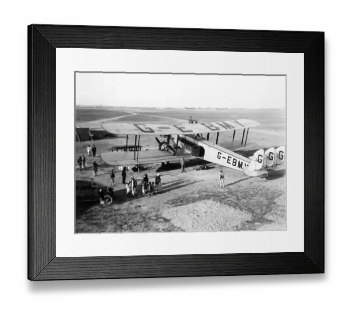 Framed Print : de Havilland DH66 Hercules G-EBMY City of Baghdad