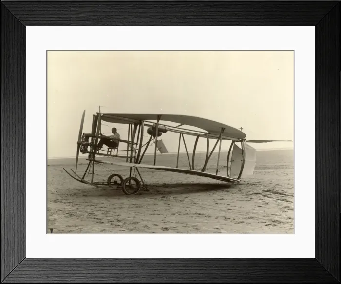 Framed Print : Lee-Richards Annular Biplane at Famine Point at Heysham Framed Print : Lee-Richards Annular Biplane at Famine Point at Heysham
