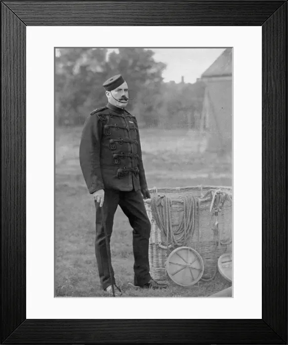 Framed Print : Lt-Col J L B Templer Superintendent R E Balloon Factory Framed Print : Lt-Col J L B Templer Superintendent R E Balloon Factory