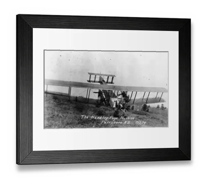 Framed Print : Handley Page V / 1500 F7140 Atlantic after the crash Framed Print : Handley Page V / 1500 F7140 Atlantic after the crash