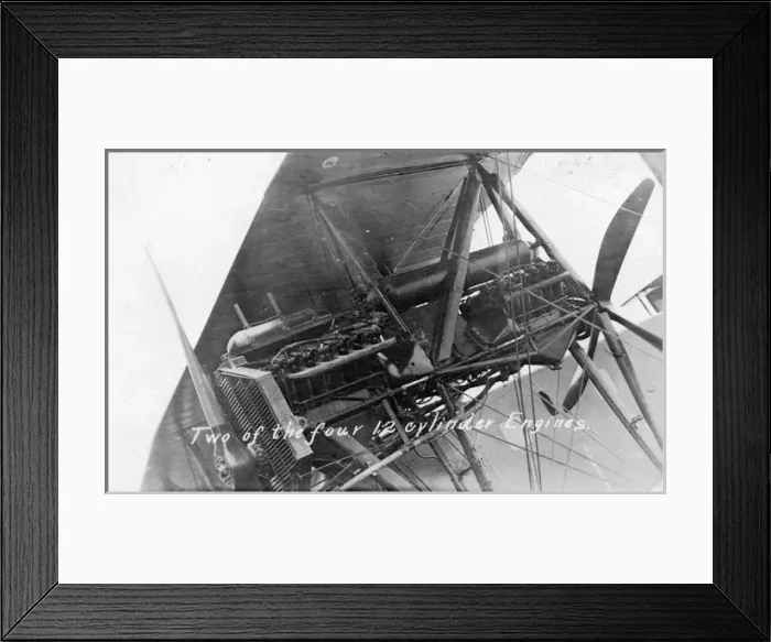 Framed Print : Handley Page V / 1500 F7140 Atlantic after the crash Framed Print : Handley Page V / 1500 F7140 Atlantic after the crash