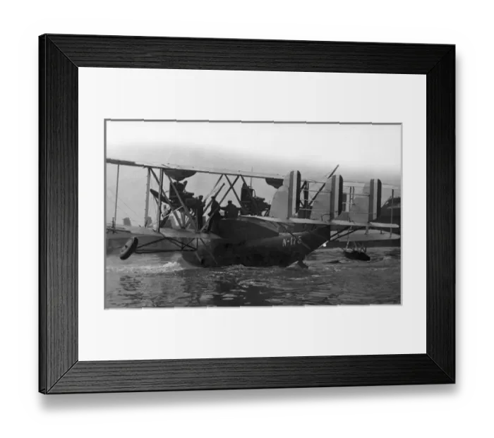 Framed Print : Supermarine Swan N175 which became G-EBJY in 1924 Framed Print : Supermarine Swan N175 which became G-EBJY in 1924