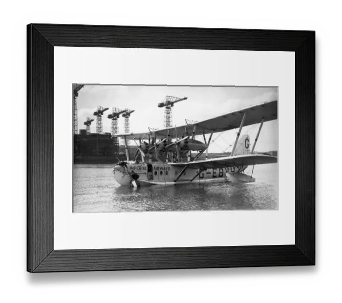 Framed Print : Short S8 Calcutta G-EBVH City of Athens - Imperial Airways Framed Print : Short S8 Calcutta G-EBVH City of Athens - Imperial Airways