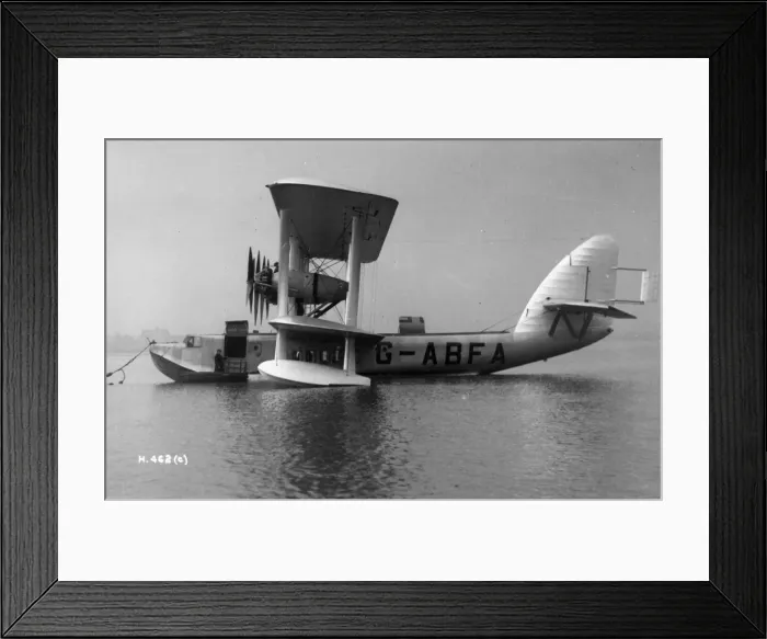 Framed Print : Short S17 Kent G-ABFA Scipio Framed Print : Short S17 Kent G-ABFA Scipio