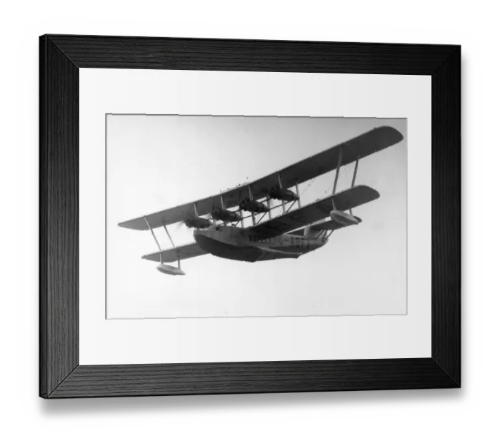 Framed Print : Short S17 Kent G-ABFA Scipio Framed Print : Short S17 Kent G-ABFA Scipio