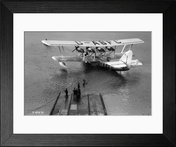 Framed Print : Short S17 Kent G-ABFC Satyrus Framed Print : Short S17 Kent G-ABFC Satyrus