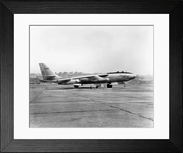 Framed Print : The first prototype Boeing XB-47 46-6065 Framed Print : The first prototype Boeing XB-47 46-6065