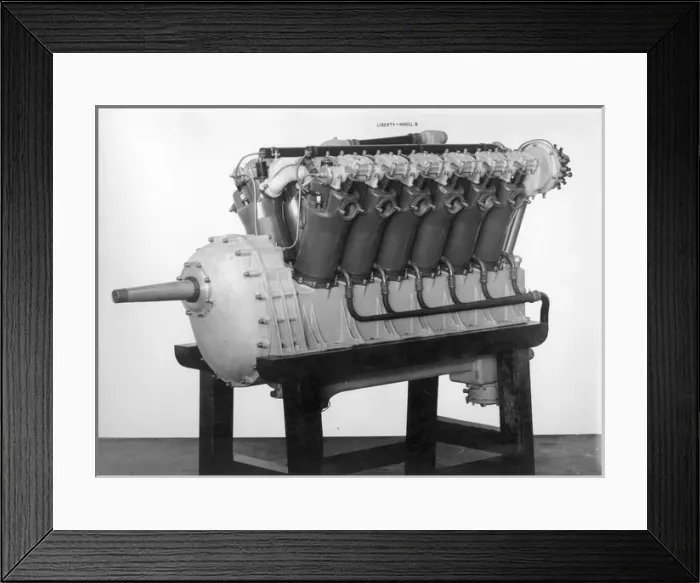 Framed Print : Liberty Model B Front port quarter Framed Print : Liberty Model B Front port quarter