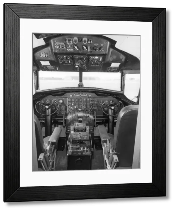Framed Print : Flightdeck of a Convair XT-29 Framed Print : Flightdeck of a Convair XT-29