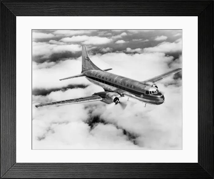 Framed Print : Convair Liner NC00240 Framed Print : Convair Liner NC00240