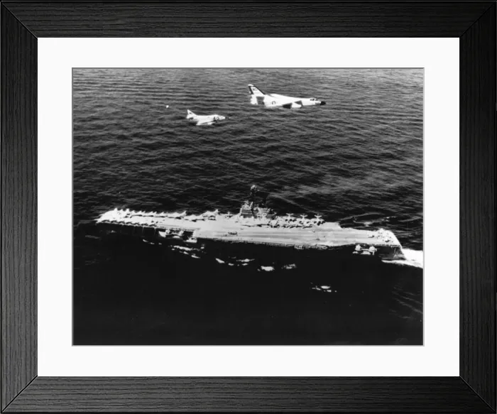 Framed Print : A Douglas A4D Skyhawk and a Douglas A3D Skywarrior Framed Print : A Douglas A4D Skyhawk and a Douglas A3D Skywarrior