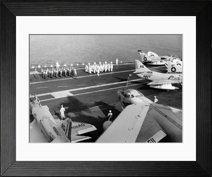 Framed Print : Aircraft on the deck of the USS Independence Framed Print : Aircraft on the deck of the USS Independence