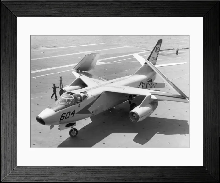 Framed Print : A Douglas A3D-2 Skywarrior 138921 manoeuvres Framed Print : A Douglas A3D-2 Skywarrior 138921 manoeuvres