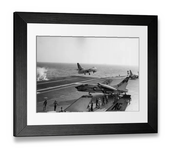 Framed Print : A Douglas A3D-2 Skywarrior 138916 departs Framed Print : A Douglas A3D-2 Skywarrior 138916 departs