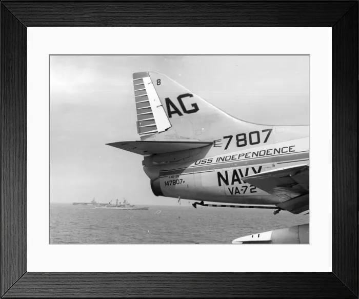 Framed Print : The tail of Douglas A-4C Skyhawk 147807 Framed Print : The tail of Douglas A-4C Skyhawk 147807