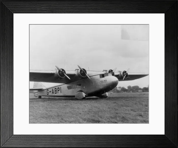 Framed Print : Imperial Airways Armstrong Whitworth AW15 Atalanta G-ABPI Framed Print : Imperial Airways Armstrong Whitworth AW15 Atalanta G-ABPI