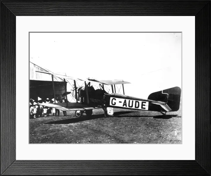 Framed Print : Armstrong Whitworth FK8 G-AUDE Framed Print : Armstrong Whitworth FK8 G-AUDE
