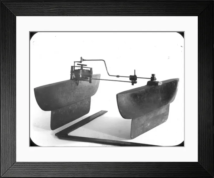 Framed Print : Two boats trochoiding each other Framed Print : Two boats trochoiding each other
