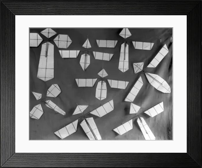 Framed Print : Various flying machine models Framed Print : Various flying machine models