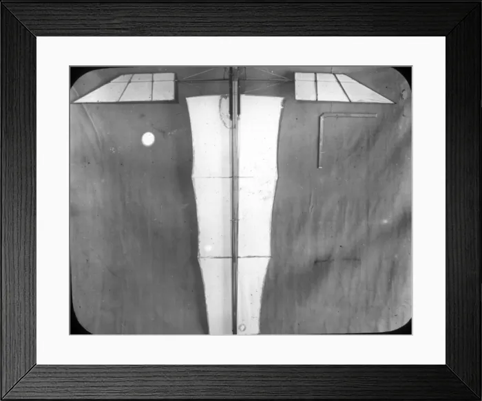 Framed Print : Rubber-driven flying machine Framed Print : Rubber-driven flying machine