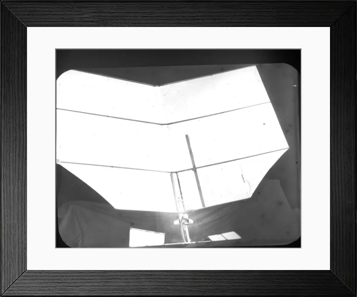 Framed Print : Compressed air bow screw machine