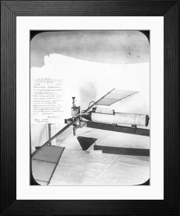 Framed Print : Steam engine operating flapping wings Framed Print : Steam engine operating flapping wings