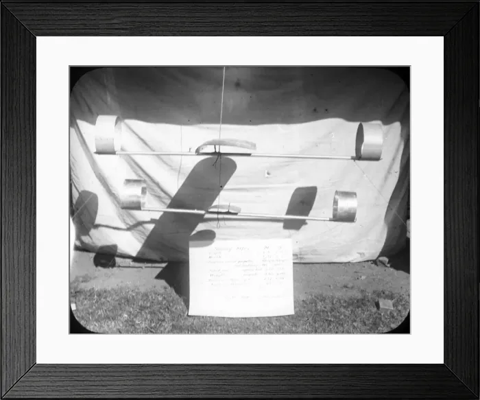 Framed Print : Objects used in soaring experiments Framed Print : Objects used in soaring experiments