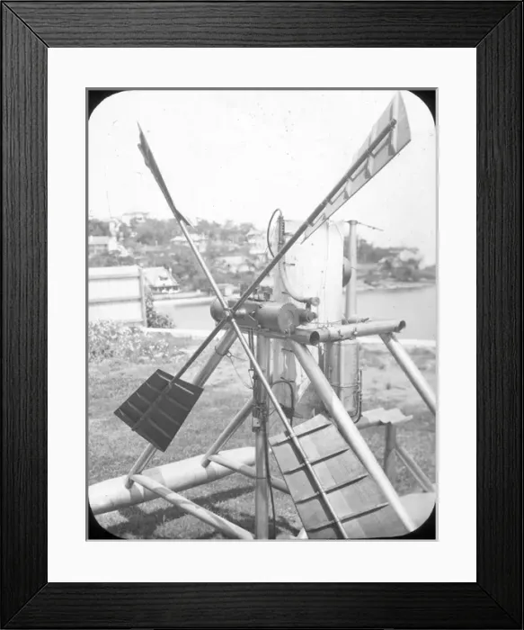 Framed Print : Hydroplane model (close-up) Framed Print : Hydroplane model (close-up)