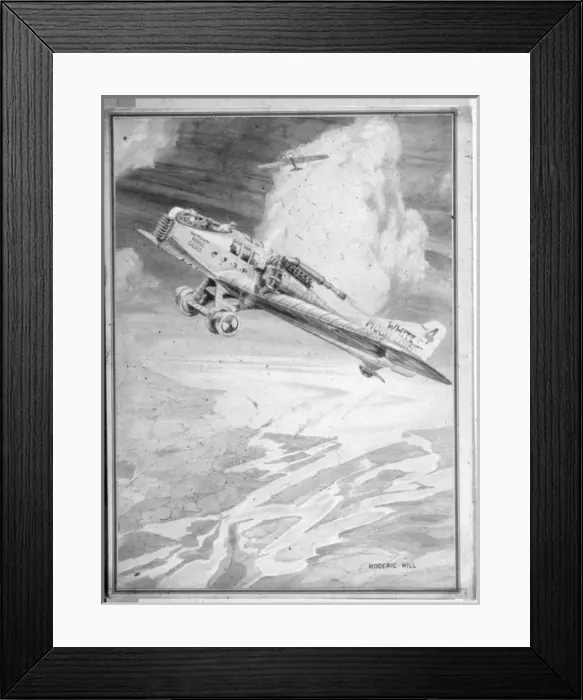 Framed Print : A Twin-Engined Commercial Monoplane of the Near Future Framed Print : A Twin-Engined Commercial Monoplane of the Near Future