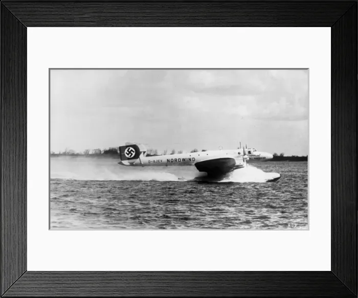 Framed Print : Blohm und Voss Ha139 V1 D-AJEY Nordwind Framed Print : Blohm und Voss Ha139 V1 D-AJEY Nordwind